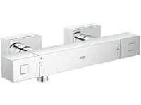 GROHE Grohtherm Cube Thermostat-Brausebatterie, EcoJoy und EcoButton, DN15, chrom