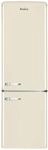 Amica KGCR 387 100 B Retro K&uuml;hl-Gefrierkombination, 55cm breit, 244 L, Automatische