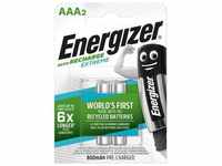 Energizer Extreme Micro Batterien 2 Stück 1,2V 800mAh