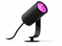 Philips Hue White & Color Ambiance Lily Outdoor LED Spot, Außenstrahler, Basis-Set,