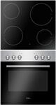 Amica EHC 933 041 E EEK: A Einbauherd-Set mit Glaskeramikkochfeld, 62 L, SteamClean,