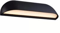 Nordlux Front 26 Wandleuchte, 9,8W, 650lm, 3000K, schwarz (84081003=