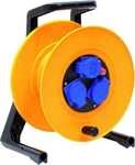 Schill IT 266.MD3 Kabeltrommel, 3 Maschinensteckdosen, ohne Kabel, orange
