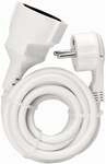 Kopp 143502087 Verl&auml;ngerung, Schutzkontakt-Winkelstecker, extra flach (8mm) und