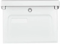 Burg W&auml;chter Fehmarn 3888 W Kunststoff-Briefkasten, mit Zeitungsfach, Querformat,