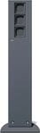 Energies&auml;ule mit 3 Leereinheiten H&ouml;he 491 mm unbest&uuml;ckt, Anthrazit, Gira 134528