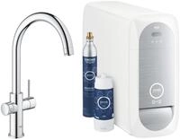 GROHE Blue Home Starter Kit, C-Auslauf, 150&deg; schwenkbar, chrom (31455001)