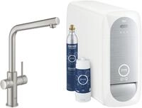 GROHE Blue Home Starter Kit, mit Filter, L-Auslauf, bis 150&deg; schwenkbar,...