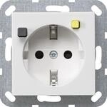 Gira 267703 FI-Schutzsteckdose 30 mA mit integriertem erh&ouml;hten...