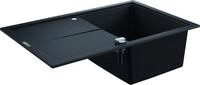 GROHE K400 Kompositk&uuml;chensp&uuml;le, Einzelbecken, mit Abtropffl&auml;che, mit