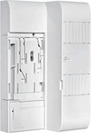 Hager KU33AHE BKE-AZ 3-phasig, universZ, mit RfZ, 4+4 Platzeinheiten, wei&szlig;