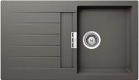 Schock Signus D-100-A Granitsp&uuml;le mit Ablauffernbedienung, Cristadur, reversibel,