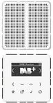 Jung DABCD1WW Smart Radio DAB+ Set Mono, alpinwei&szlig;