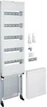 Hager ZU37VT5APZ2 Verteilerfeld, univers Z, H&ouml;he 1050mm, 5-reihig, 1-feldig, mit APZ