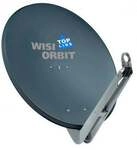 Wisi OA85H Satelliten Sch&uuml;ssel, 85cm, Graphit