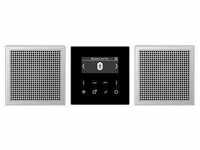 Jung DABAL2BT Smart Radio DAB+ mit Bluetooth - Set Stereo, schwarz
