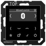 Jung DABABTSW Smart Radio DAB+ mit Bluetooth, schwarz
