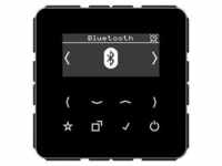 Jung DABCDBTSW Smart Radio DAB+ mit Bluetooth, schwarz