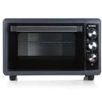 DOMO DO518GO Mini Backofen, 1300 W, 38 L, Timer, schwarz-blau