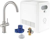 GROHE Blue Professional Starter Kit, C-Auslauf, Bluetooth/WIFI, supersteel...