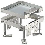 OBO Bettermann RKSN2 4 VS 20 Quadratische Kassette, Schnurauslass 200x200 mm