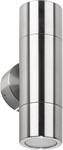 LCD Up- und Down Wandleuchte Typ 5121, 2x35W, GU10, edelstahl (5121)