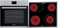 Bauknecht HEKO P300 A+ Herdset mit Glaskeramikkochfeld (HIS3 EP8V2 IN & CHR 9642 IN),