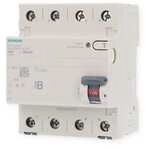 Siemens 5SV3344-4 FI-Schutzschalter, 4-polig, Typ B, kurzzeitverz&ouml;gert, In: 40 A, 30