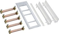 Hager ZM15S Sammelschienenverbinder, Schrank/Schrank, universZ, 5-polig, CU...