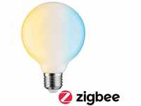 Paulmann Smart Home Zigbee LED Birne LED Globe E27 806lm 7W, Tunable White, dimmbar,