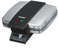 Cloer 1445 Br&uuml;sseler Waffelautomat, 930W, Edelstahl