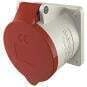 MENNEKES TA 1276 Anbaudose, 32 A, 400 V, 5 Pole, rot (00332)