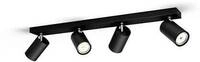 Philips myLiving Kosipo Spot, GU10, 5,5W, IP20, schwarz (915005532301)