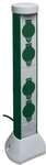 REV H07RN-F Schutzkontaktsteckdose GreenC 4fach (0068400021)