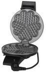 Cloer 1620 Waffelautomat, 930 W, Antihaftbeschichtung, stufenlos, schwarz