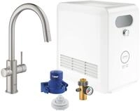 GROHE Blue Professional Set, C-Auslauf, Bluetooth/WIFI, herausziehbarer