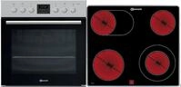 Bauknecht HEKO H200 EEK: A Herdset mit Glaskeramikkochfeld (HVP2 KH5V IN & CHR...