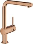 GROHE Minta Einhand-Sp&uuml;ltischbatterie 30274, DN 15, herausziehbare Dual...