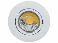 Nobile LED Downlight A 5068 T Flat weiß-matt 8W 930 38° dim C, 900lm, 3000K, weiß