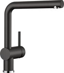 Blanco Linus Einhebelmischer, Hochdruck, siligranitschwarz (526149)