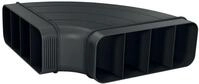 Bosch HEZ9VDSB1 90&deg; Flachkanalbogen horizontal, Installationszubeh&ouml;r, schwarz
