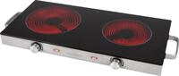 ProfiCook PC-DKP 1211 Infrarot-Doppelkochplatte, 2800 W, stufenlose