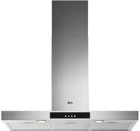 AEG DBB3951M Square EEK:C Dunstabzugshaube, 90cm breit, Drucktasten, LED Beleuchtung,