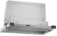 Neff D46ML54X1 N70 EEK: A Flachschirmhaube, 60cm breit, 717 m&sup3;/h, Ab-/Umluft,