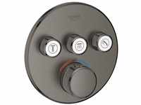GROHE Grohtherm SmartControl Thermostat, mit 3 Absperrventilen, Fertigmontageset für