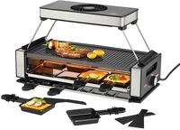 Unold 48785 Smokeless Raclette, 1200W, 8 Pf&auml;nnchen, stufenlose...