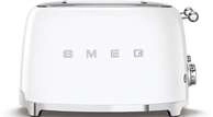 Smeg TSF03WHEU 50s Style, 4-Schlitz-Toaster, 2000 W, 2 x 6 R&ouml;stgradstufen, 3