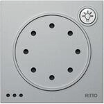 Ritto Portier T&uuml;rsprechmodul, mit Lichttaste, silber (1876020)