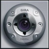 Gira 126565 Farbkamera f&uuml;r T&uuml;rstation, T&uuml;rkommunikations-Systeme, Aluminium