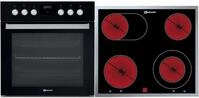 Bauknecht HEKO P500 A+ Herdset mit Glaskeramikkochfeld (HIS5 EP8VS3 ES & CHR 9642